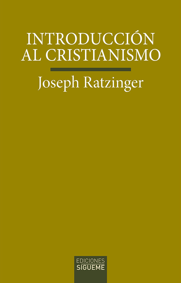 INTRO. AL CRISTIANISMO (RATZINGER)