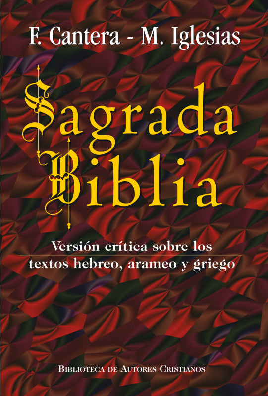 SAGRADA BIBLIA CANTERA-IGLESIAS